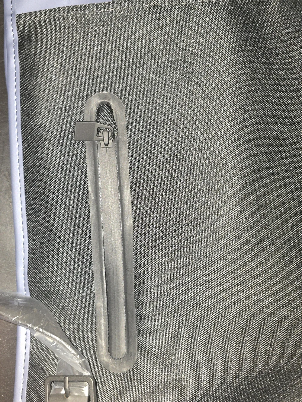 Rains Matte Blue Minimalist Backpack